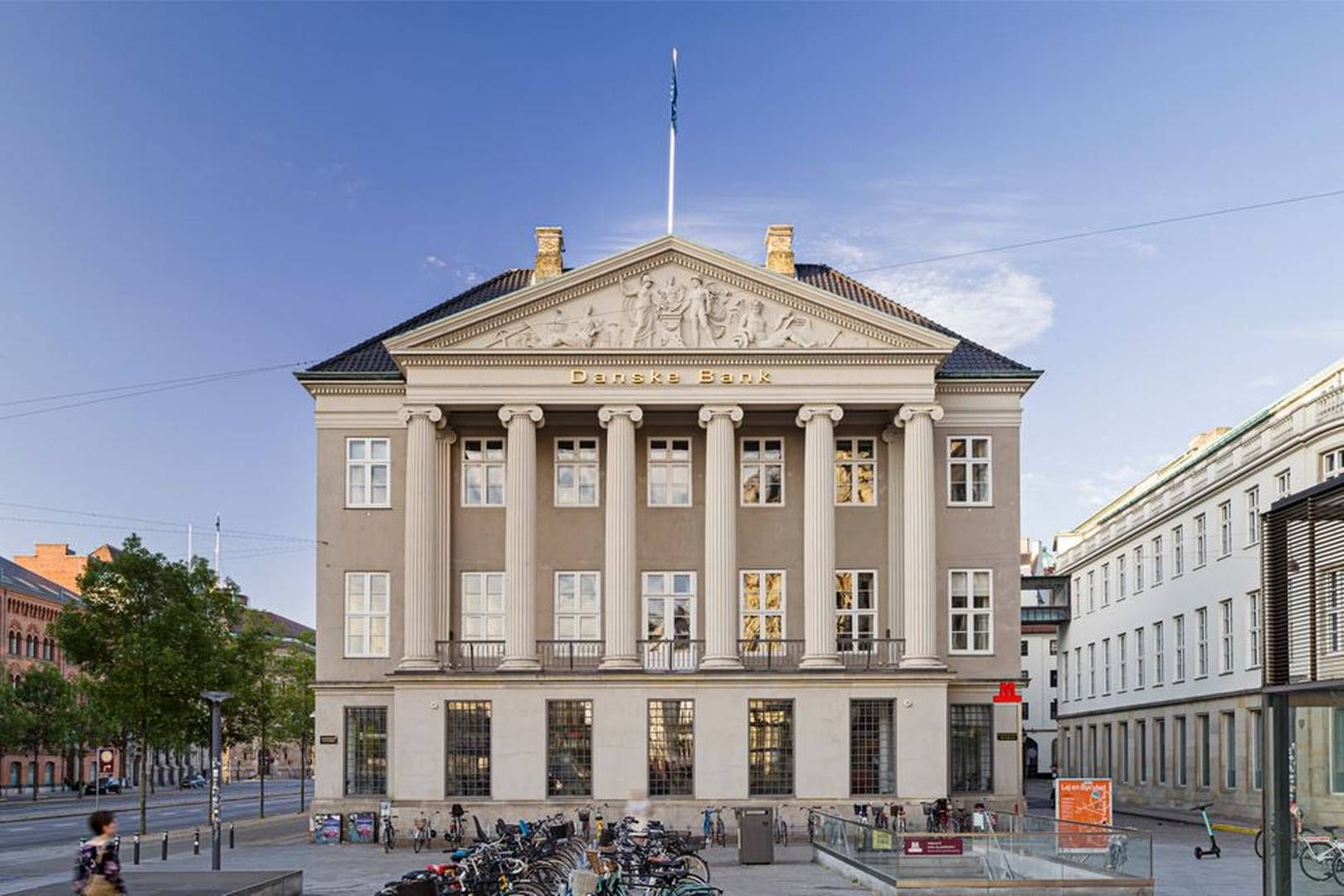 Danske Bank-bygningen er en del af Laksegadekvarteret | Foto: Steen Bjerregaard
